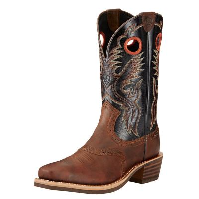 Ariat Heritage Roughstock - Western Laarzen Bruin / Zwart Heren - 29791-086